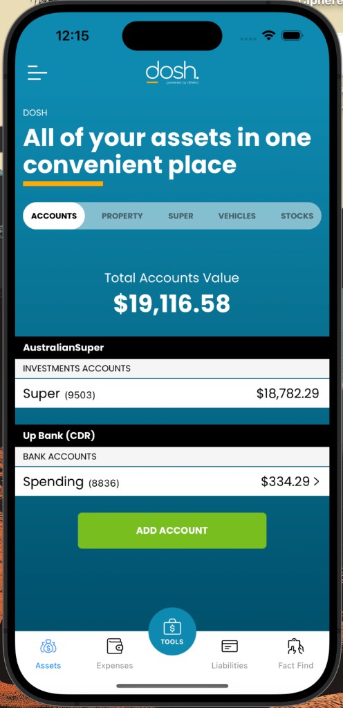 Dosh assets in one place
