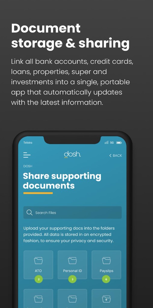 Dosh document storage