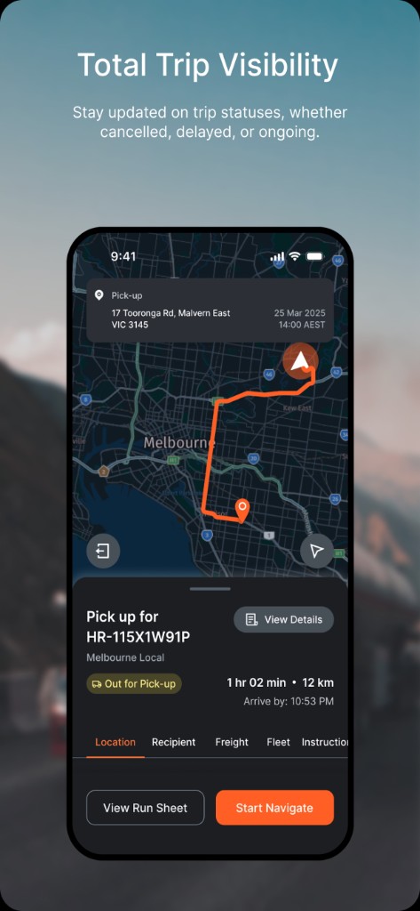 Wobbi Logix trip visibility