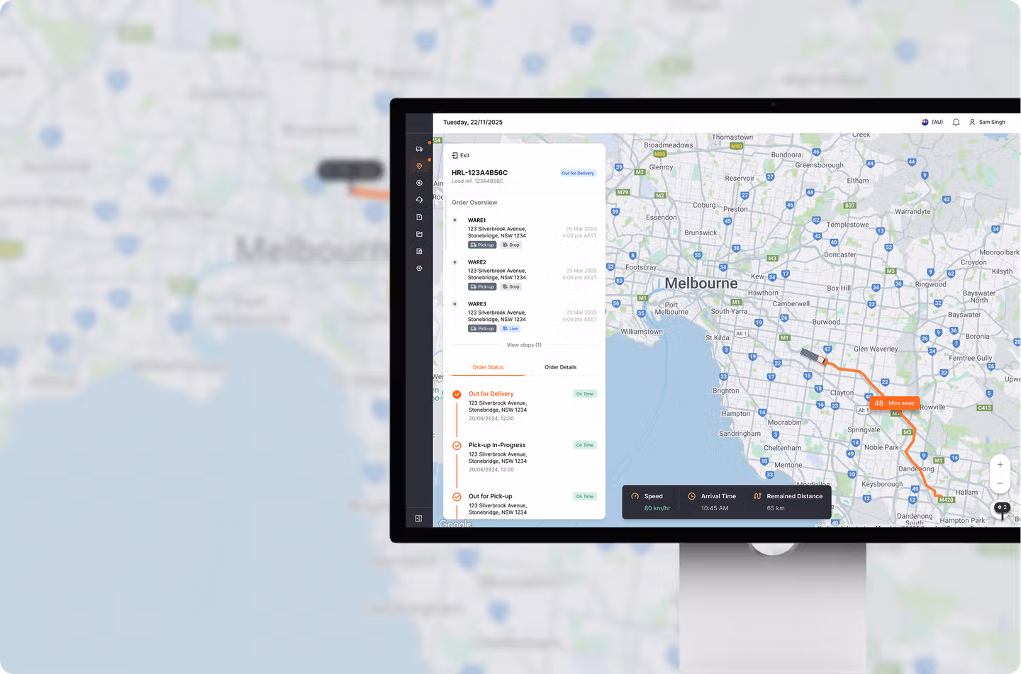 Wobbi Logix live shipment visibility